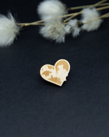 Oulu LOVE -vaneripinssi, pieni