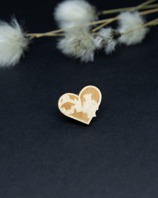 Oulu LOVE -vaneripinssi, pieni