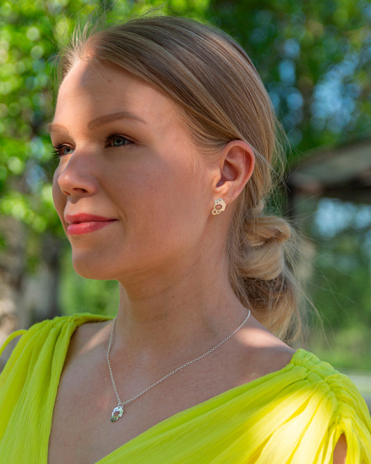 Rannalla-korusetti hopea, M